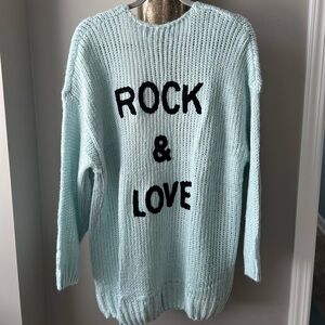 🎸 Rock & Love 💕 Open Front Cardigan